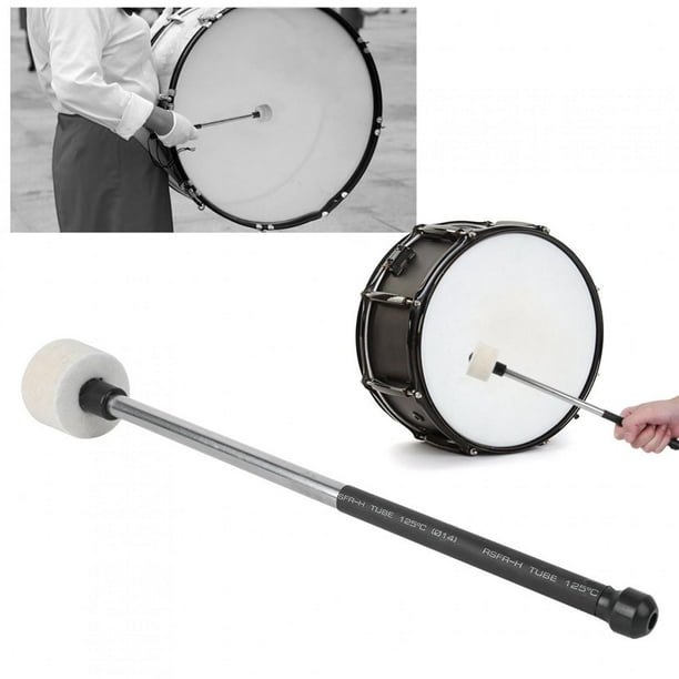 LYUMO laine feutre baguette tambour marteau bâtons accessoire d'instrument  de Percussion pour bande militaire, baguette, marteau à tambour 