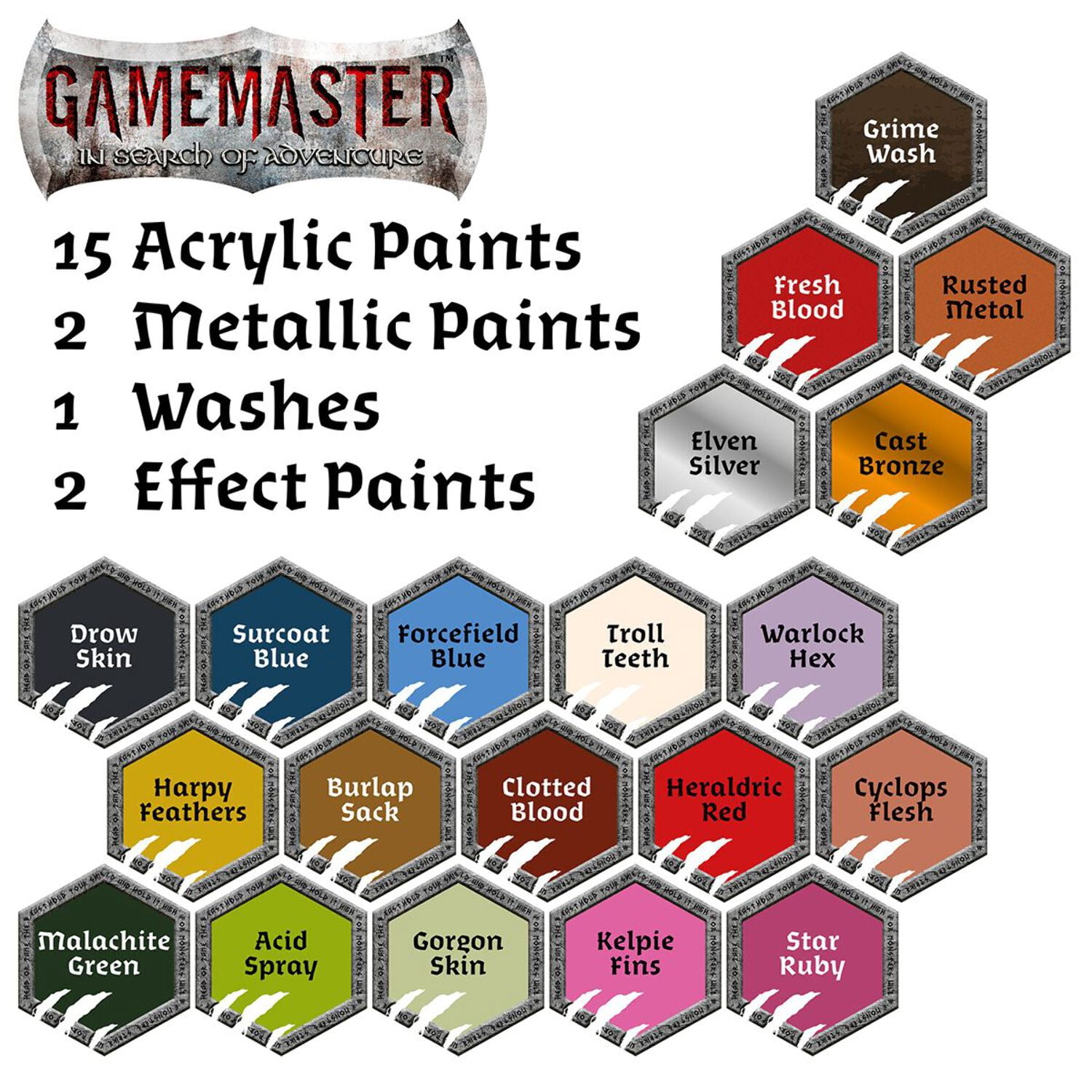 Army Painter, The Wandering Monsters Paint Set New