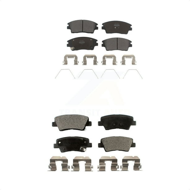 Front Rear Semi-Metallic Brake Pads Kit For Hyundai Tucson Kia Sportage  KPF-100284 