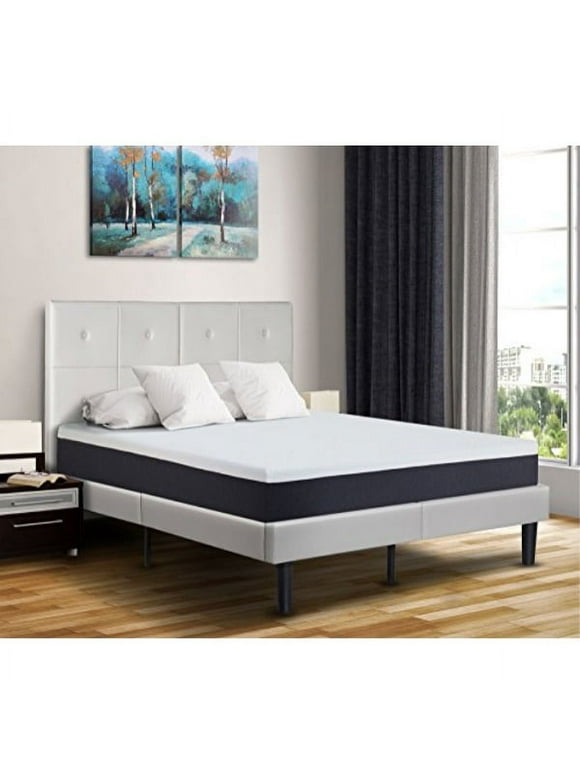 primasleep modern 10 inch air flow gel memory foam comfort bed mattress full