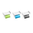 thumbnail image 2 of Wosthever Cajas con soporte para rollos, servilletero, accesorios para teléfono, estante sin perforaciones, estante autoadhesivo para Juegos de accesorios de baño Gris con estilo Gris elegante, 2 of 6