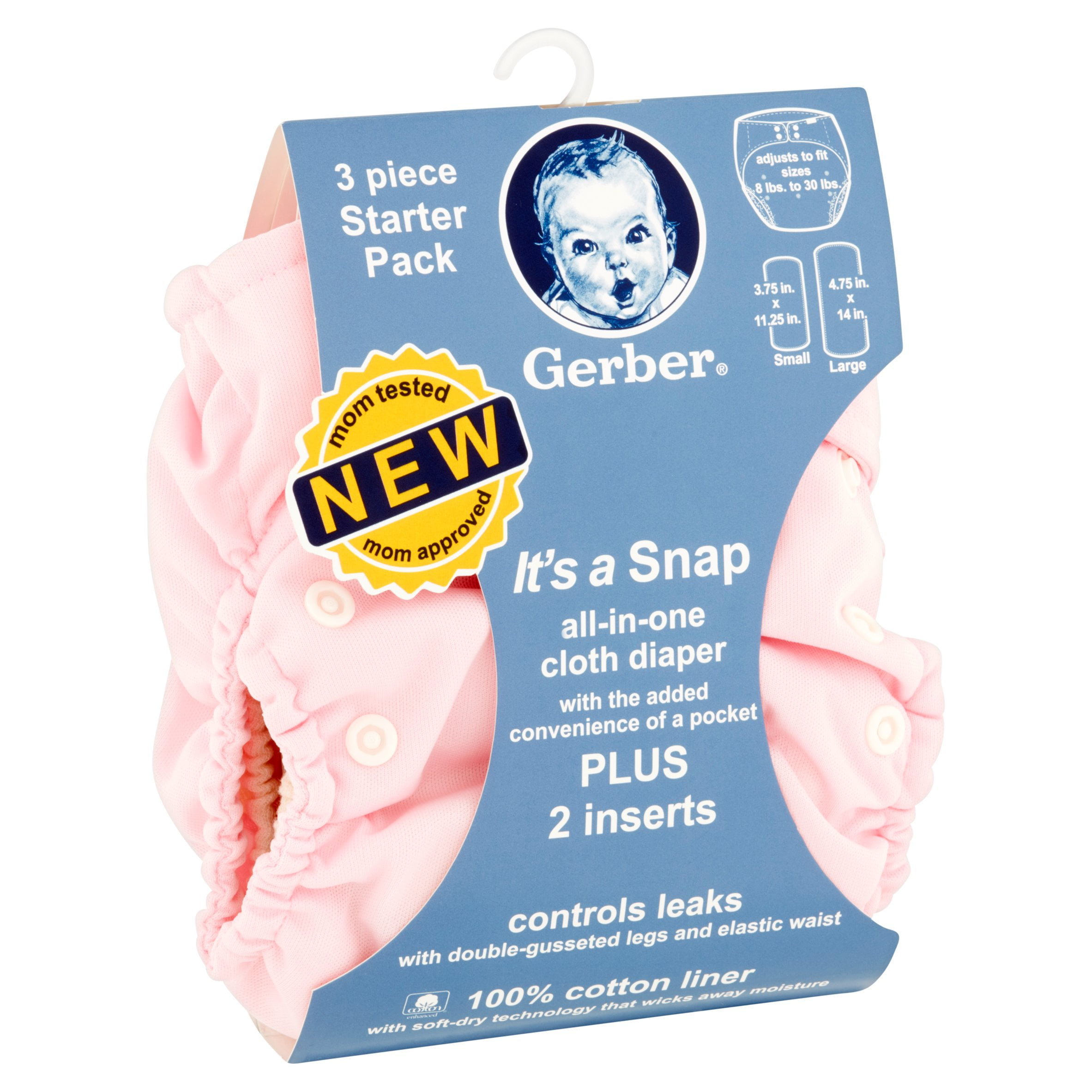 gerber cloth diapers walmart