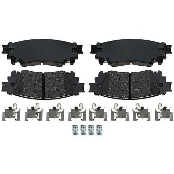 Rear Brake Pad Set - Compatible with 2018 - 2023 Toyota Camry 2019 2020 2021 2022