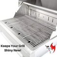 thumbnail image 5 of Kona Safe/Clean Grill Brush - Bristle Free BBQ Grill Brush - 100% Rust Resistant Stainless Steel Barbecue Cleaner - Safe For Porcelain, Ceramic, Steel, Cast Iron - Great Grilling Accessories Gift, 5 of 5