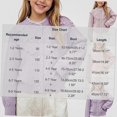 thumbnail image 3 of NORO ARK Girls Cardigan (1-9 Years) Ruffled Lace Trim Acrylic Sweater Pink Size 4T, 3 of 7