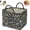 Color1, variant on Boho-Chic Quilted Floral Storage Basket, Soft Cotton Blend, Quilted Baskets With Handles For Home Decor, Picnic, Travel