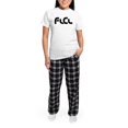 thumbnail image 5 of CafePress - Fooly Women's Light Pajamas - Women's Short Sleeve Print T-Shirt and Pants Light Cotton Pajama Set, 5 of 7