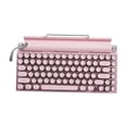 thumbnail image 2 of Máquina de escribir de utilidad ligera con teclado para ordenador de escritorio de oficina doméstico Rosa, 2 of 8
