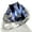 02#Rectangle Zirconia, variant on Women Blue Cubic Zirconia Silver Plated Ring Wedding Party Delicate Jewelry Gift Size6-10-09#Blue Zircon Dragonfly-9