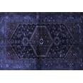 thumbnail image 1 of Ahgly Company Indoor Rectangle Persian Blue Traditional Area Rugs, 2' x 5', 1 of 4
