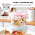 thumbnail image 5 of Sealed Glass Box Kitchen Accessories Airtight Food Container Mini Jam Jars Baby Snack Convenient Plastic, 5 of 6