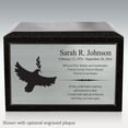 thumbnail image 5 of Perfect Memorials Black Granite Burial Vault Urn, 5 of 7