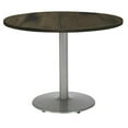 thumbnail image 3 of KFI Studios Urban Loft 3.5' Round Dining Table, Barnwood, Silver Base, 3 of 3