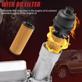 thumbnail image 4 of Carcasa de filtro de aceite del enfriador de aceite del motor para Dodge Avenger, 4 of 7