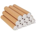 thumbnail image 1 of 12 Pack Mailing Tubes with Caps for Packaging Posters, 1 of 5