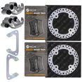thumbnail image 1 of Niche Front Brake Rotor Caliper Pad Kit for Polaris RZR 570 800 1912274 1912275 UTV MK1007966, 1 of 9