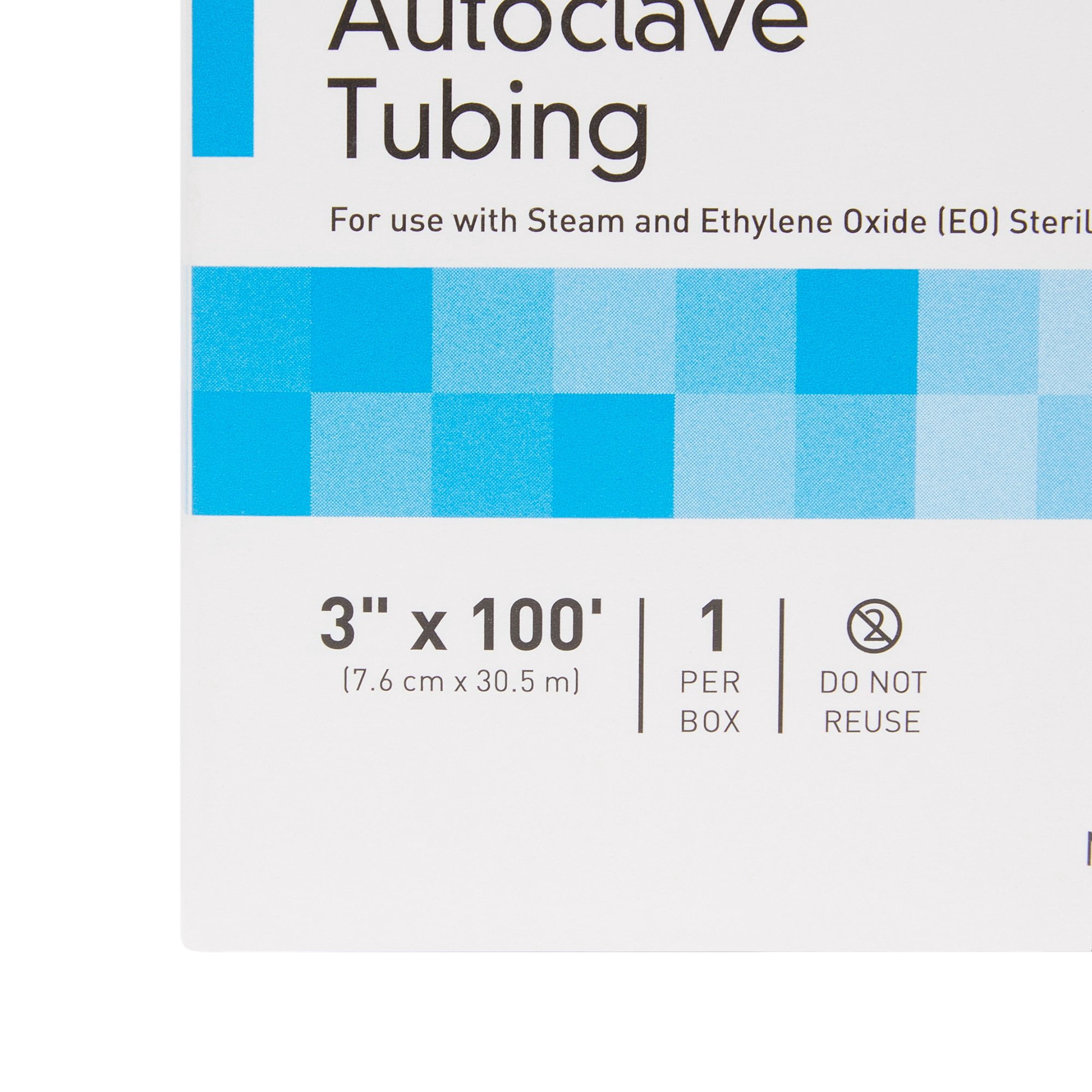 McKesson Sterilization Tubing For Steam and Ethylene Oxide (EO) Sterilizers 6428, 8 Ct