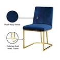 thumbnail image 6 of Meridian Furniture Heidi Navy Velvet Dining Chair (Set of 2), 6 of 7