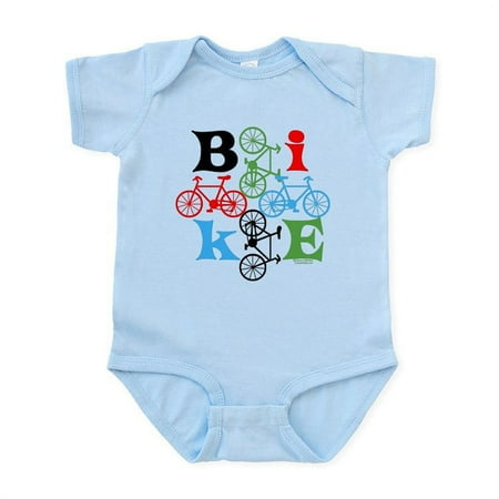 

CafePress - Four Bikes Infant Bodysuit - Baby Light Bodysuit Size Newborn - 24 Months