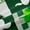 Green White 335, variant on Manfei Cheerleading Black Out Curtains,Cheeleader Gifts Curtains Pack of 2 (42x63 Each),Preppy Dancer Bedroom Curtains,Lightweight Room Decor