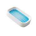 thumbnail image 3 of EeaseMX Jabonera de pared de doble capa con bandeja de drenaje para ducha, baño y cocina (azul), 3 of 8