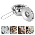 thumbnail image 3 of 1Pc Stainless Steel Chocolate Melt Pot Durable Baking Pot Butter Melt Bowl with Lid, 3 of 6