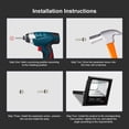 thumbnail image 5 of Neoglint Outdoor lamp,Outdoor LEDs Solar Remote Pathway Market Solar IP67 Waterproof Wall Lamp LEDs Solar IP67 Waterproof Solar Powered Pathway Market Outdoor KOEB HUIOP Outdoor lamp Outdoor QISUO, 5 of 7