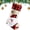 Non-custom Santa, variant on Christmas Stockings, 18.5" Burlap Plaid Christmas Stocking Xmas Hanging Stockings Holiday for Kids Christmas Tree Fireplace Family Party Decor(RL)