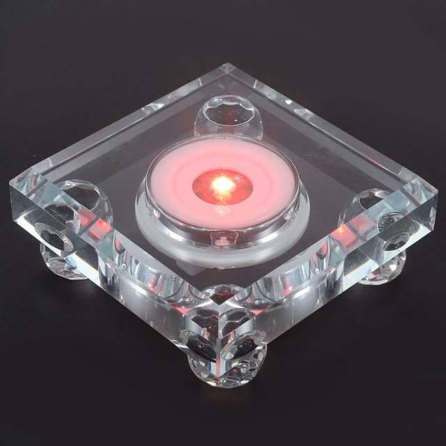 SOPOTUTU Base LED Para Con De Cristal Ideal Para Ambiente Acogedor