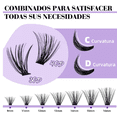 thumbnail image 2 of Kit Xtellar De Extensiones De Pestañas Curvatura D 9-16mm Mixtas Con Pegamento Y Removedor, 2 of 2