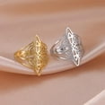 thumbnail image 6 of lanema Knot Wide Statement Fashion Witches Knot Unique Finger Amulets Jewelry Birthday for Women Men, 6 of 16