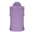 thumbnail image 4 of Women Sleeveless Sun Protection Tops Lightweight Comfy Tank Tops with Face Mask Summer Casual Pullover S, 4 of 5