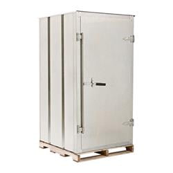 West 24761 Galvanized Steel Storage Container - 80 cu. ft. , Model No. Skid78