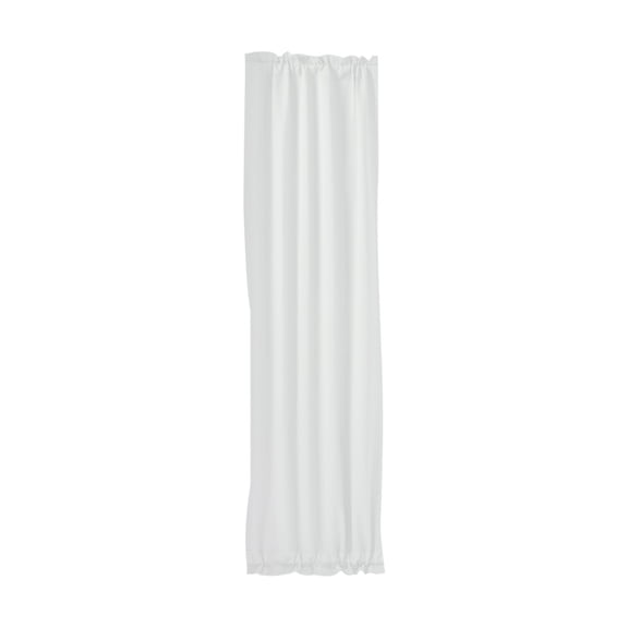 Fareti Non-See-Through French Door Curtains for Front Door, Light Filtering Privacy Semi Sheer Window Curtains with Rod Pocket and Tie Back, 40*25 in, 1 Curtain