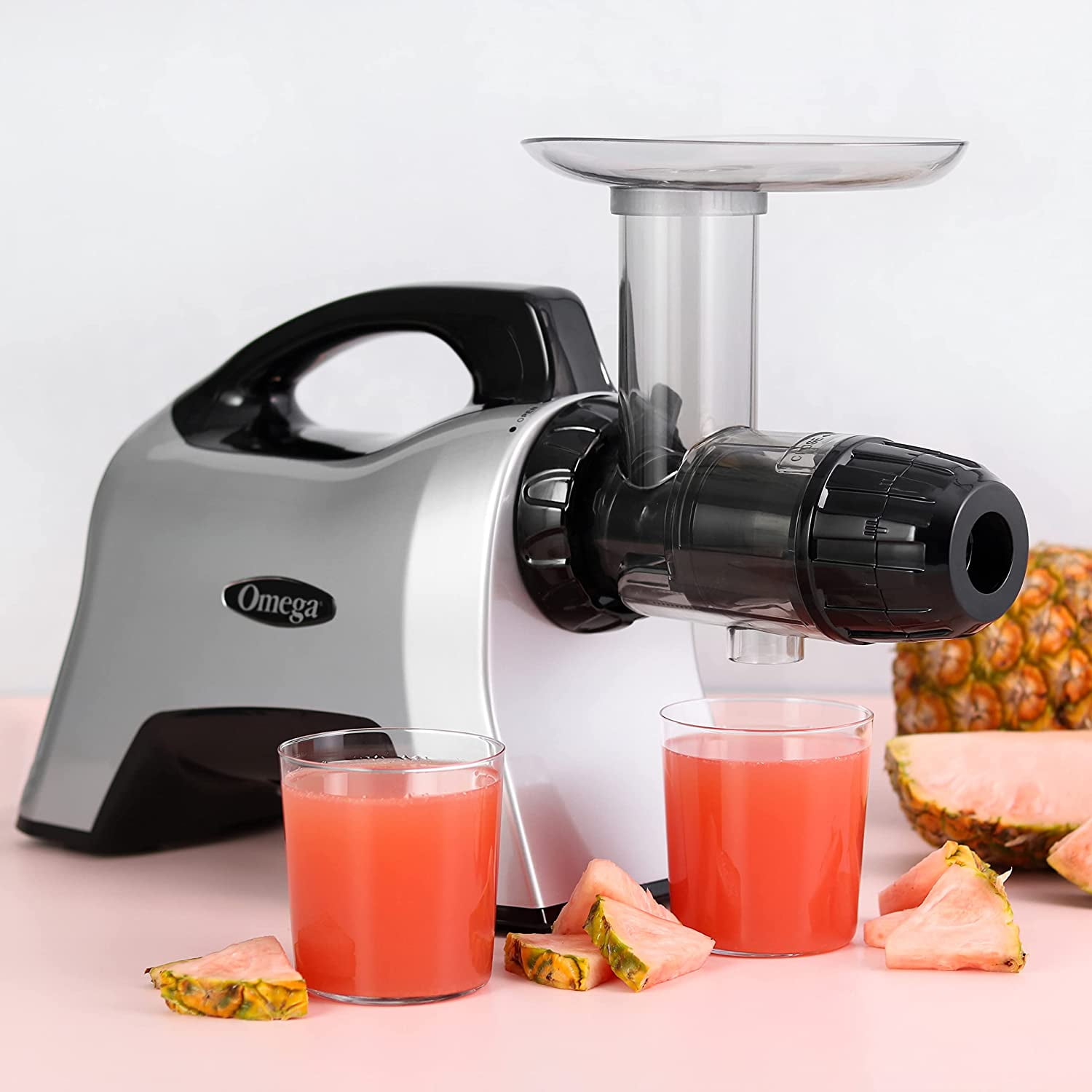 Omega NC1000HDS Premium Juicer, Gray