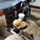 thumbnail image 5 of Soporte para bandeja de coche, soporte para taza de comida con Clip ajustable de 360 grados, bandeja de comida para coche para bebidas y aperitivos, 5 of 5