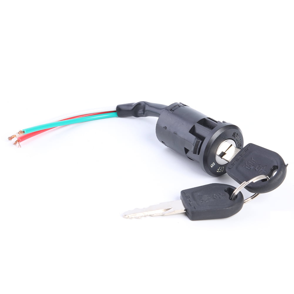 Electric Bicycle Ignition Switch Key Power Lock for Electric Scooter Bike