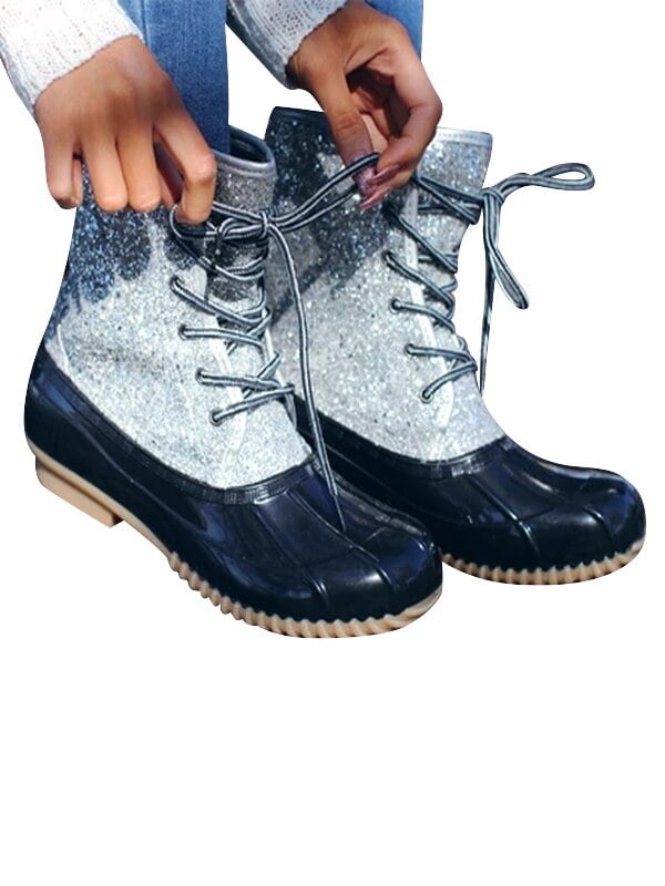women's fashion duck boots