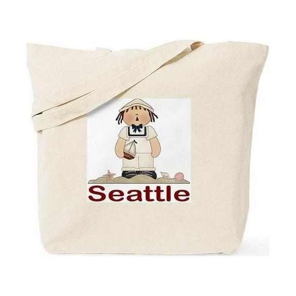 CafePress - Seattle Washington Tote Bag - Unisex Canvas Tote Bag, Beige, 1-Piece