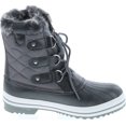 thumbnail image 6 of Refresh Wind-01 Women's Quilted Lace Up Studs Waterproof Winter Snow Booties, 6 of 7
