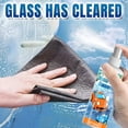 thumbnail image 5 of Water Stain Remover, Streak-Free Car Window Glass Cleaner Spray for Windshields Mirrors and Home Surfaces with Microfiber Cloth, 3.38oz, 5 of 8