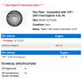 thumbnail image 2 of Flex Plate - Compatible with 1997 - 2001 Ford Explorer 4.0L V6 1998 1999 2000, 2 of 2