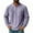 Light Purple, variant on Men's Long Sleeve Waffle Henley Shirts Corduroy Casual Henley T-shirts for Men
