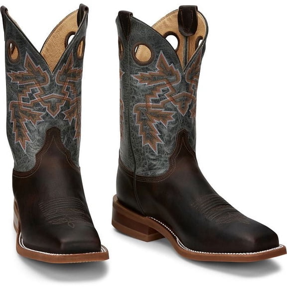 Justin Men's Men'S Bender Performance Western Boot Broad Square Toe - BR5349 12 EE US