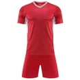 thumbnail image 5 of Amidoa Girls 2 Piece Outfits Summer Clothes Short Sleeve Cute Floral Print T-Shirt and Casual Shorts Kids Clothing Sets Red Size 16, 5 of 5