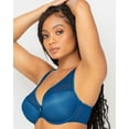 thumbnail image 3 of Sheer Mesh Plunge T-Shirt Bra - Blue Sapphire, 3 of 6