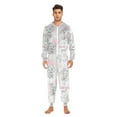thumbnail image 3 of FORMRS Onesies Pajama for Adults Unisex Hoodie Winter Jumpsuit One Piece Sleepwear, Sizes S-2XL, Cartoon Elephant, 3 of 7