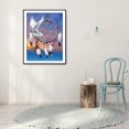 thumbnail image 3 of Cuadros Decorativos Kit de pintura de diamante 5D Dream Catcher Full Round Drill DIY Wall Art (A5210) Likrtyny embutido en tela, 3 of 6