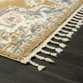 thumbnail image 5 of Luxe Weavers Yellow 5x7 Southwestern Medallion Area Rug, Stain Resistant Fringe Carpet, 5 of 9
