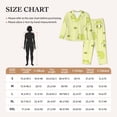 thumbnail image 6 of Bingfone Womens Pajama Sets Cute Frog3 Print,Long Sleeve Loungewear Pajamas Set-Xx-Large, 6 of 9